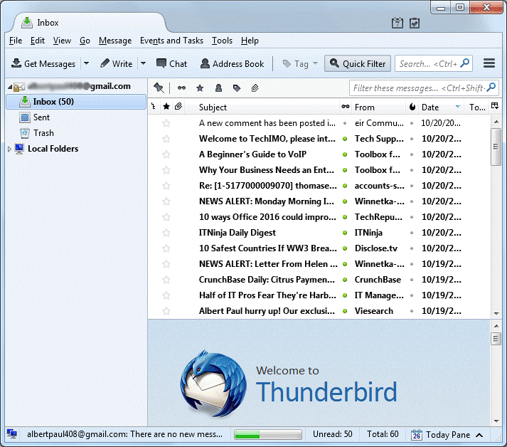 Open Thunderbird File